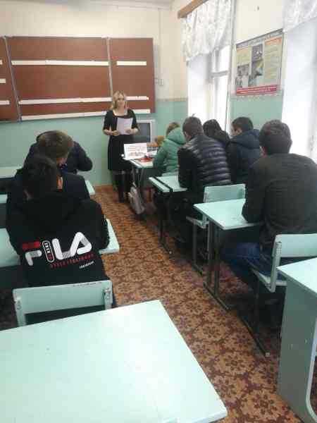 Беседа психолога с учащимися Краснобаковского филиала ГБПОУ