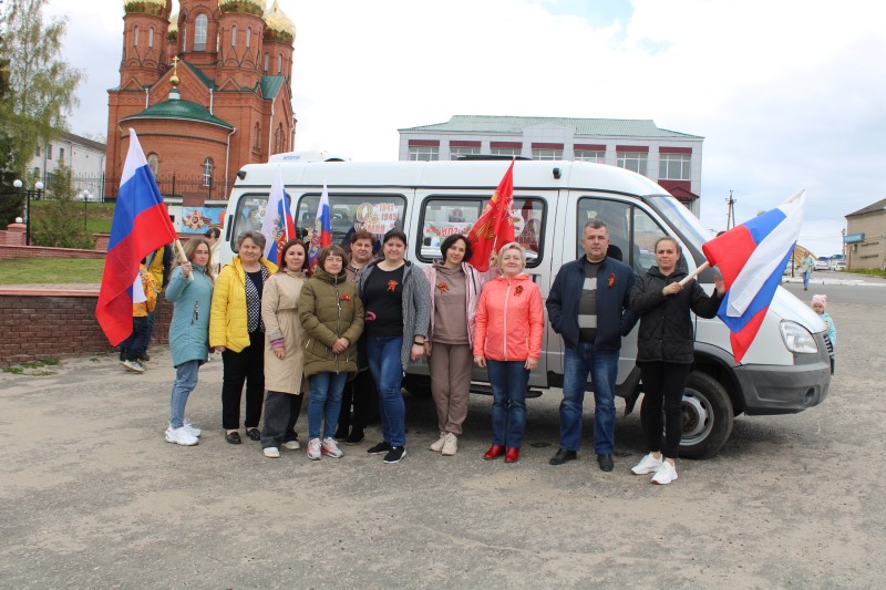 Участие в автопробеге, посвящённом 78-й годовщине Победы в Великой Отечественной войне