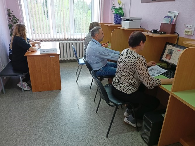 Муниципальный этап по компьютерному многоборью среди пенсионеров Краснобаковского муниципального округа