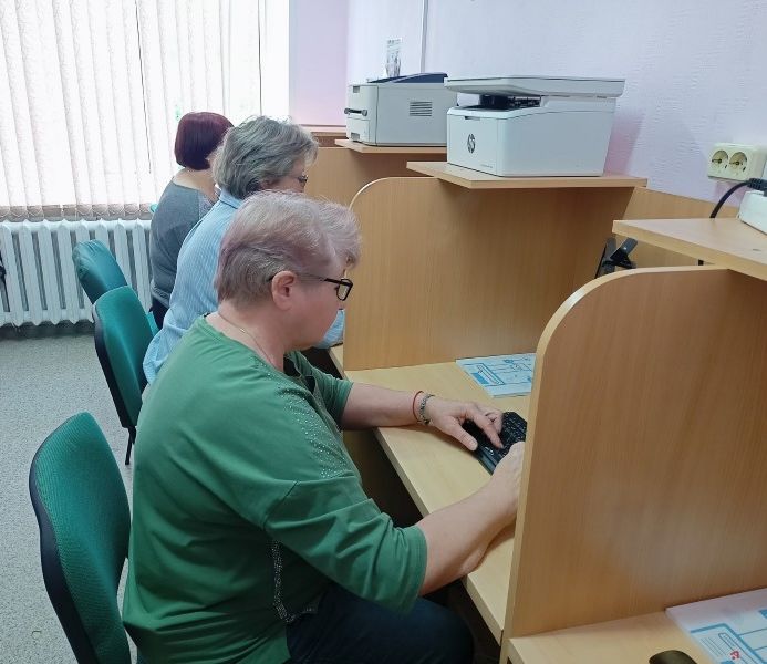 Компьютерное многоборье среди пенсионеров